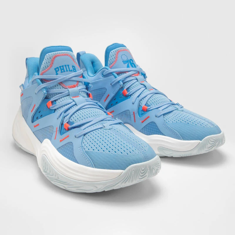 Basketbalschoenen Philadelphia Sixers Heren/dames NBA Mid-3 5 Basketbalschoenen Philadelphia Sixers Heren/dames NBA Mid-3 - Afbeelding 5