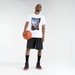 Basketbalschoenen Shield 500 13 Basketbalschoenen Shield 500 -Herenschoenenwinkel basketbalschoenen voor herendames ss500 zwart paars 5