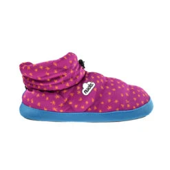 Nuvola Unisex Slippers In Fuchsia Kleur Met Rubberen Zool