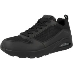 Skechers Schoenen Uno - Fastime - 237016-BBK Zwart 8 Skechers Schoenen Uno - Fastime - 237016-BBK Zwart -Herenschoenenwinkel schoenen uno fastime 237016 bbk zwart 3
