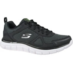 Skechers Track-Bucolo, Mannen, Cardio Training, Trainingschoenen, Zwart