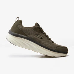 Skechers Sneakers Voor Sportief Wandelen DLux Walker Kaki