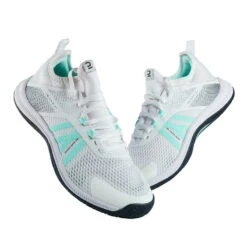 Volleybalschoenen Voor Dames FIT Regelmatig Gebruik Wit/muntgroen -Herenschoenenwinkel volleybalschoenen voor dames fit regelmatig gebruik witmuntgroen 6