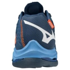 Mizuno Volleybalschoenen Voor Heren Lightning Z7 Low Donkerblauw Wit -Herenschoenenwinkel volleybalschoenen voor heren lightning z7 low donkerblauw wit 3