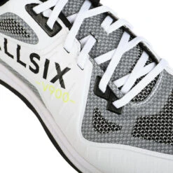 Volleybalschoenen Voor Heren VS900 Wit/zwart/geel -Herenschoenenwinkel volleybalschoenen voor heren vs900 witzwartgeel 5