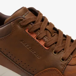 Skechers Wandelschoenen Voor De Stad Rozier Leer Bruin -Herenschoenenwinkel wandelschoenen voor de stad rozier leer bruin 3