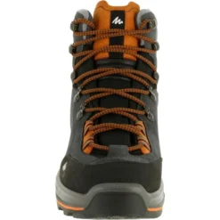 Waterdichte Hoge Trekkingschoenen Voor Heren MT100 Leer Crosscontact -Herenschoenenwinkel waterdichte hoge trekkingschoenen voor heren mt100 leer crosscontact 2