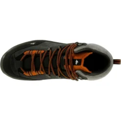 Waterdichte Hoge Trekkingschoenen Voor Heren MT100 Leer Crosscontact -Herenschoenenwinkel waterdichte hoge trekkingschoenen voor heren mt100 leer crosscontact 5
