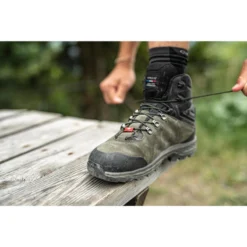 Waterdichte Hoge Trekkingschoenen Voor Heren MT100 Wide Leer Crosscontact -Herenschoenenwinkel waterdichte hoge trekkingschoenen voor heren mt100 wide leer crosscontact 10