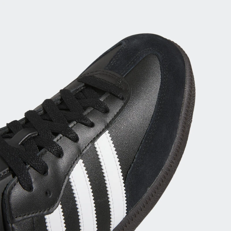 ADIDAS Zaalvoetbalschoenen Voor Volwassenen Samba Leer Zwart 4 ADIDAS Zaalvoetbalschoenen Voor Volwassenen Samba Leer Zwart - Afbeelding 4